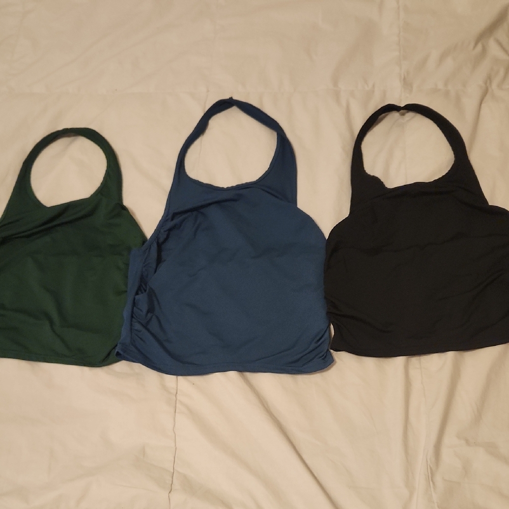 SHEIN Trio Set Halter tops Size 14Y teen, fits Womans XS-S
